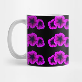 Purple Petunia Trio Mug